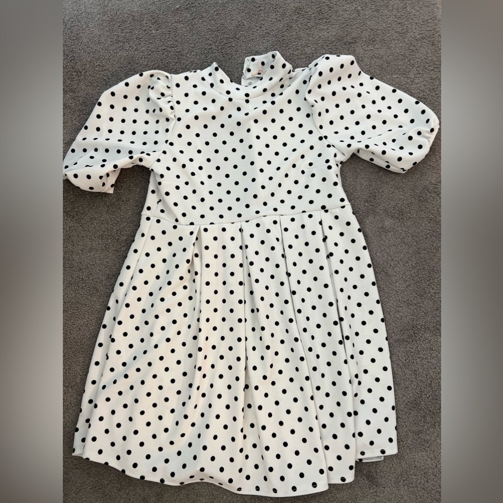 Babydoll Polkadot Dress
